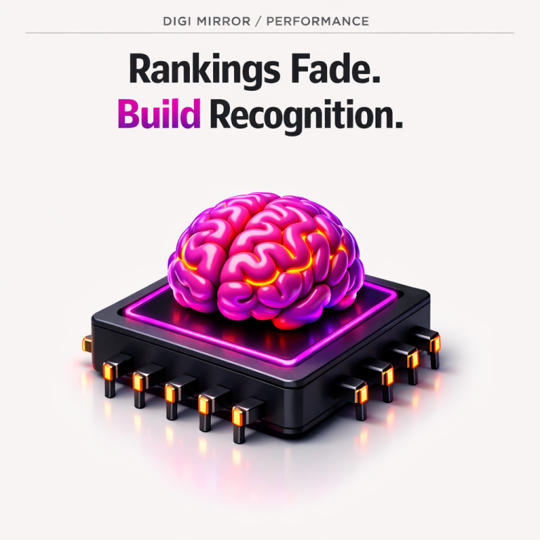 Rankings Fade: Build Brand Recognition for AI Search