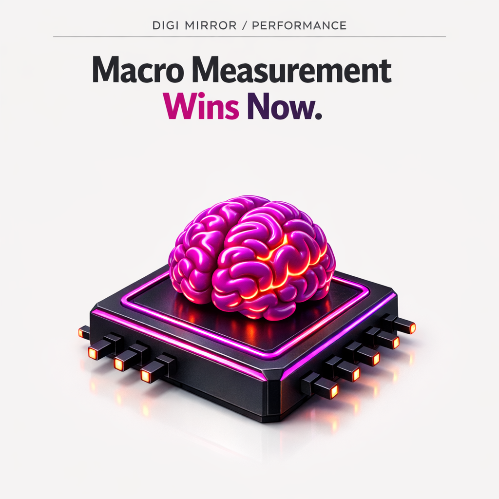 Shift to Macro Measurement Before AI Buries Your Brand