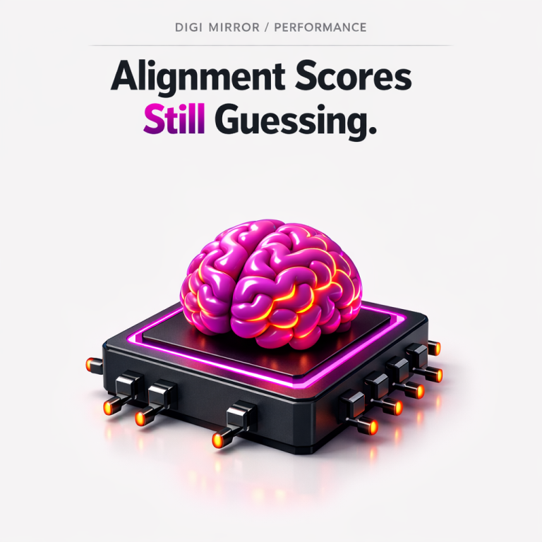 Content Alignment Scores Mislead Operators Who Stop Thinking