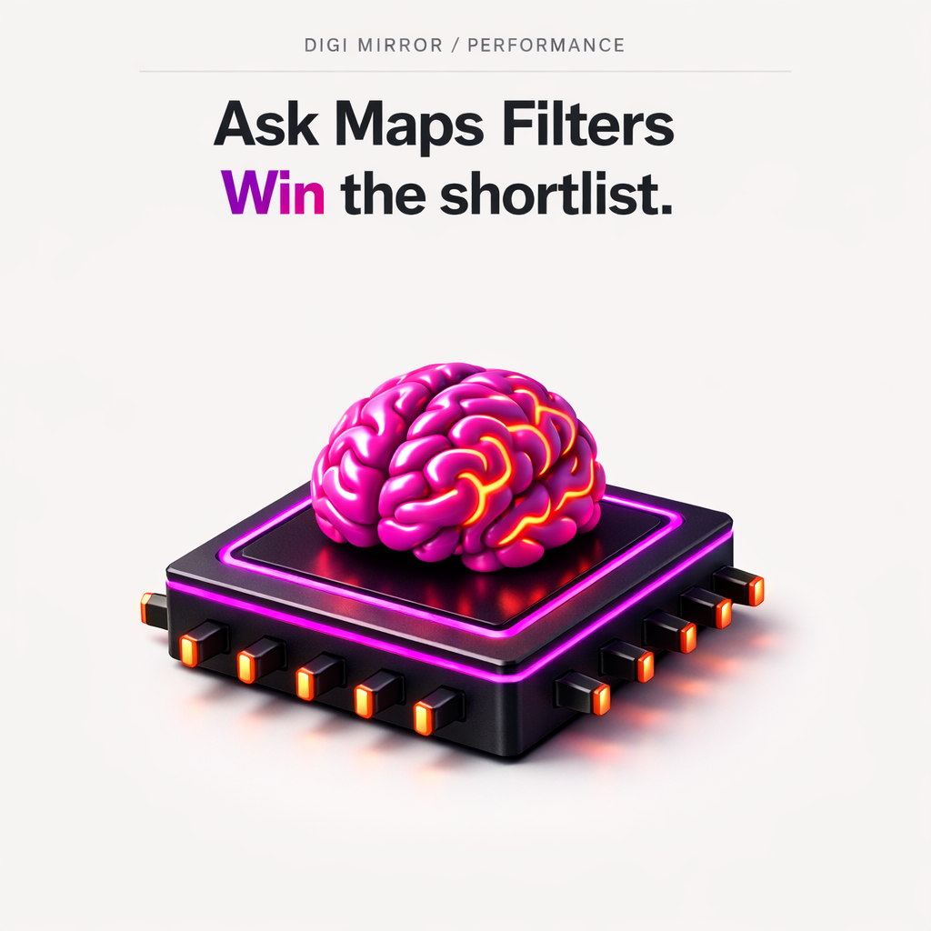 Google Ask Maps Filters First — Optimize for Recommendation