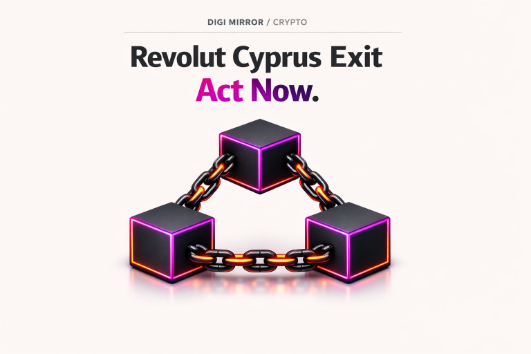 Revolut’s Cyprus Crypto Exit Signals a Tighter EU Era